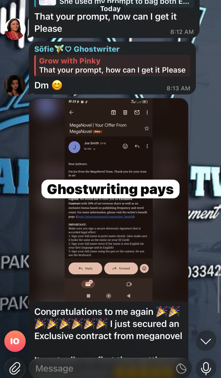 Ghostwriting 1